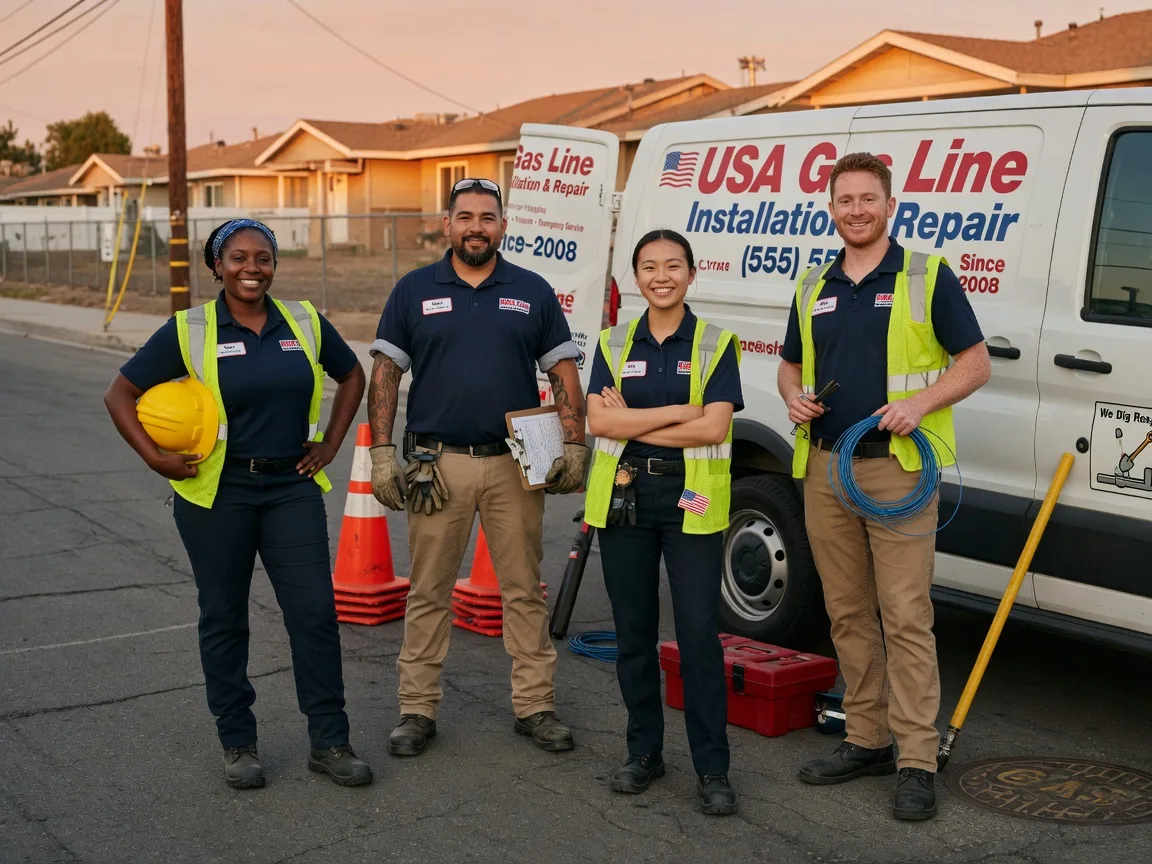 Gas Line Installation company in Vandalia, MT